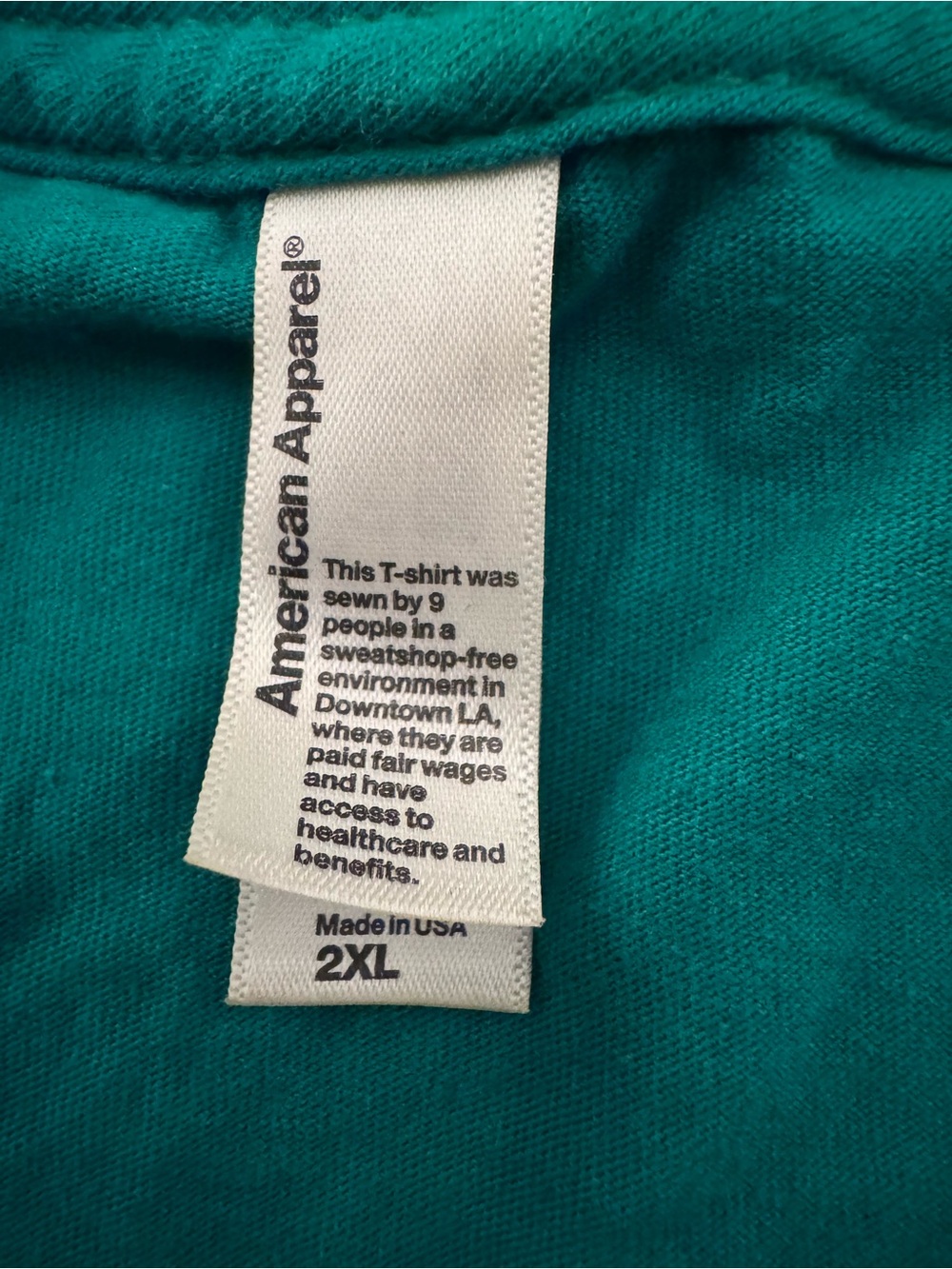Signed Alaska Drag Queen American Apparel Shirt Size 2XL - Picture 7 of 8